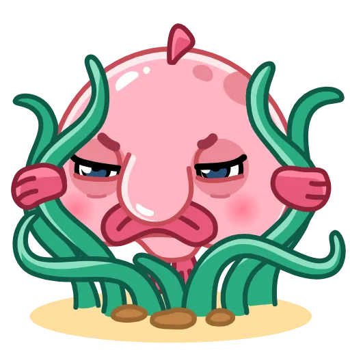 🤨 Стикер «Blobfish» для Telegram