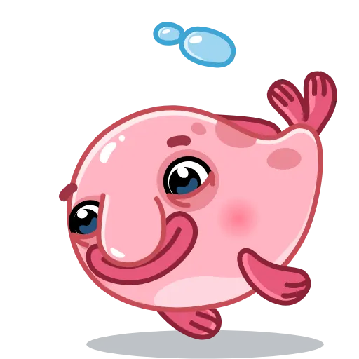 👋 Стикер «Blobfish» для Telegram