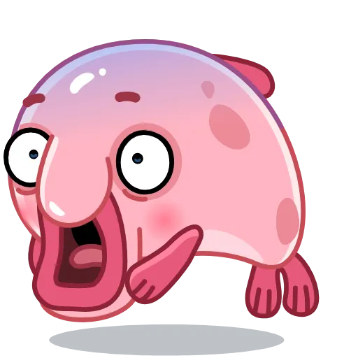 😱 Стикер «Blobfish» для Telegram