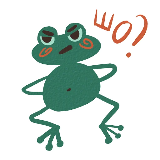 ❓ Стикер «блохастый жаб» для Telegram