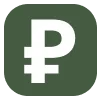 📞 Эмодзи «Буквы в зелёных рамках» для Telegram