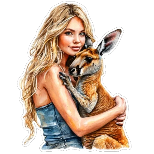 🥰 Стикер «Blonde» для Telegram