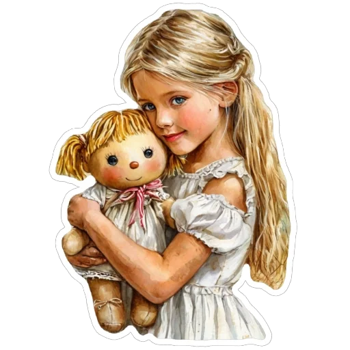 🧸 Стикер «Blonde» для Telegram