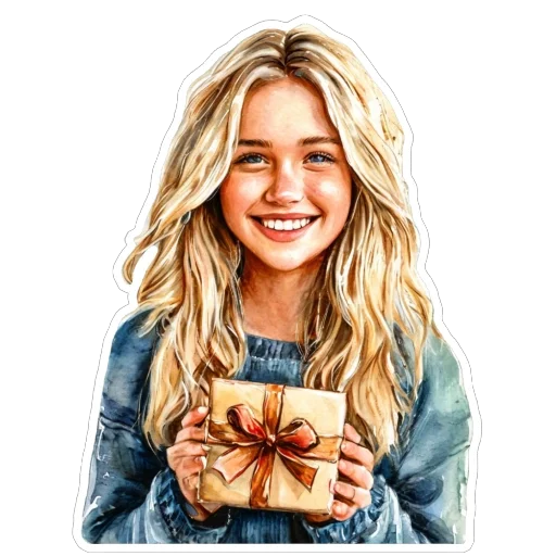 🎁 Стикер «Blonde» для Telegram