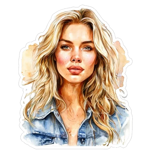 🥰 Стикер «Blonde» для Telegram