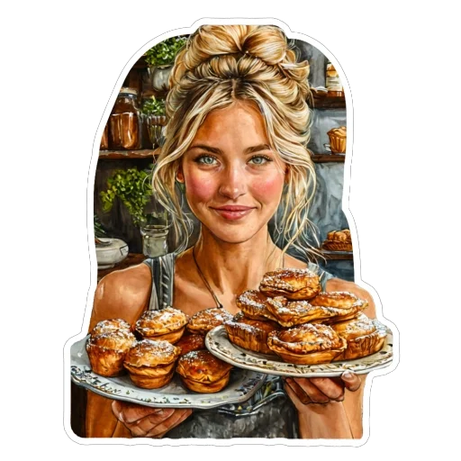 🥪 Стикер «Blonde» для Telegram
