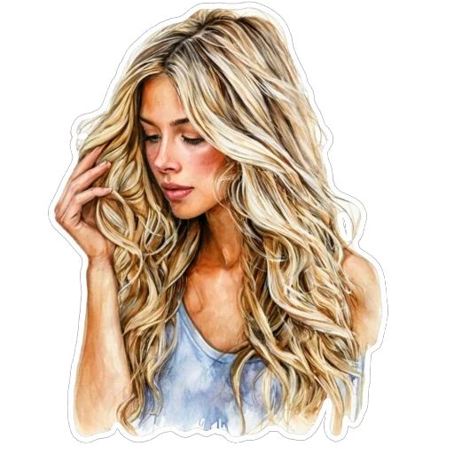 🥰 Стикер «Blonde» для Telegram