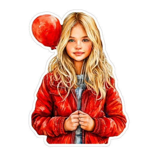 🎈 Стикер «Blonde» для Telegram