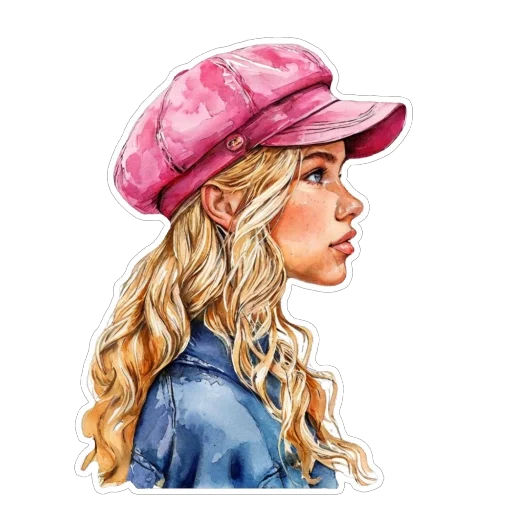 😎 Стикер «Blonde» для Telegram