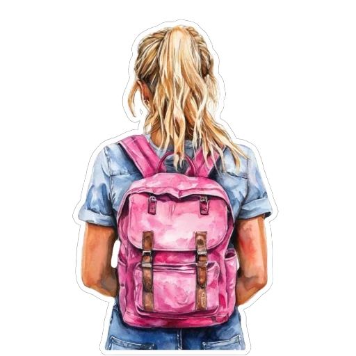 🎒 Стикер «Blonde» для Telegram
