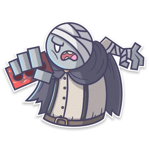 👊 Стикер «Bloodborne» для Telegram