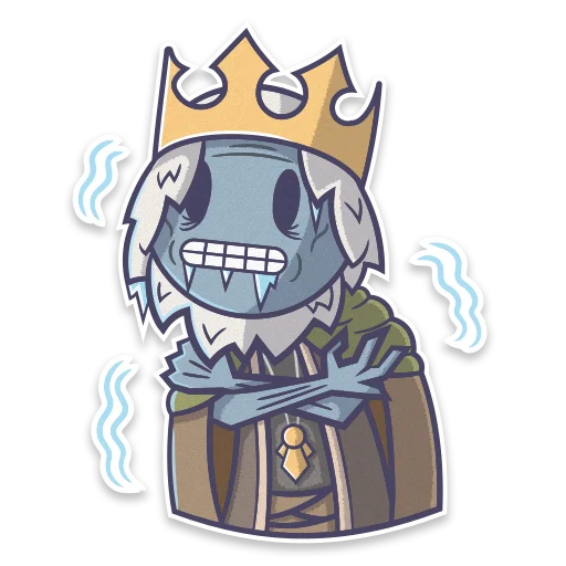 🥶 Стикер «Bloodborne» для Telegram