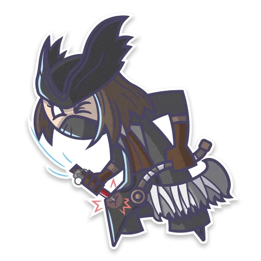 💉 Стикер «Bloodborne» для Telegram