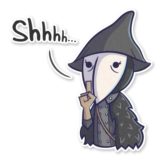 🤫 Стикер «Bloodborne» для Telegram