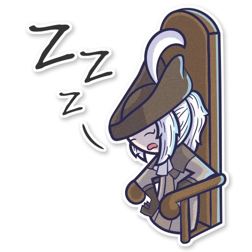 😴 Стикер «Bloodborne» для Telegram
