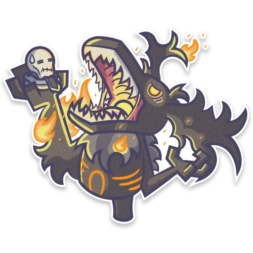 💀 Стикер «Bloodborne» для Telegram