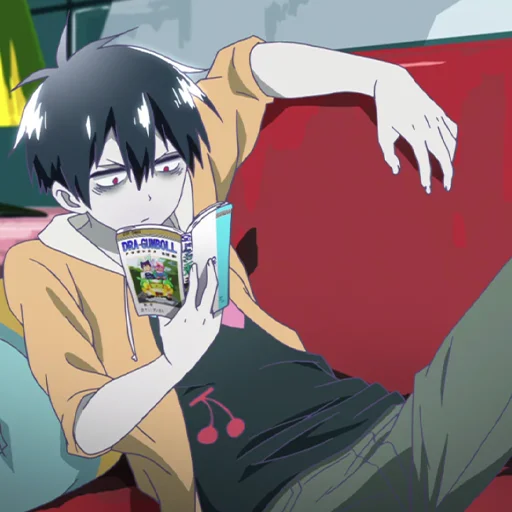 🩸 Стикер «?Blood Lad» для Telegram