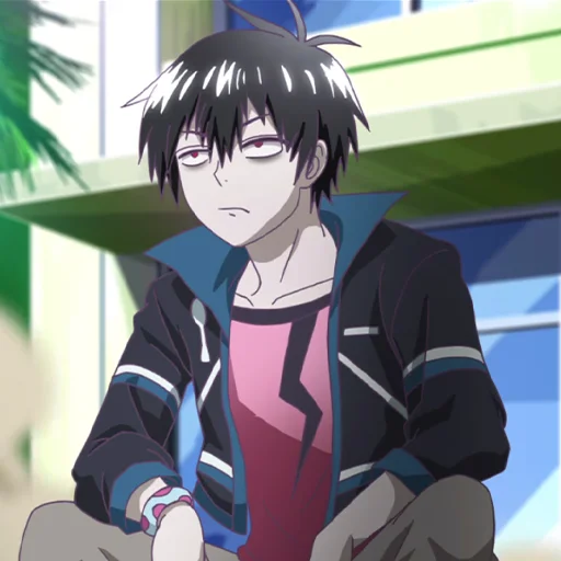 🩸 Стикер «?Blood Lad» для Telegram