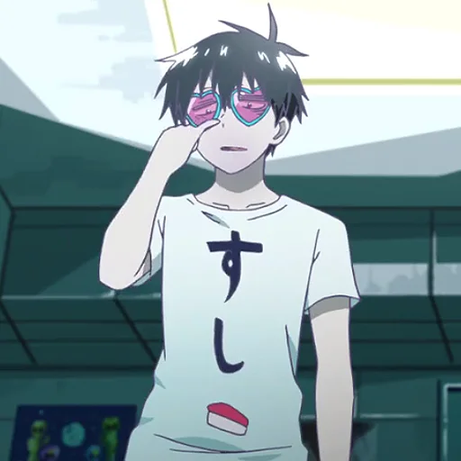 🩸 Стикер «?Blood Lad» для Telegram