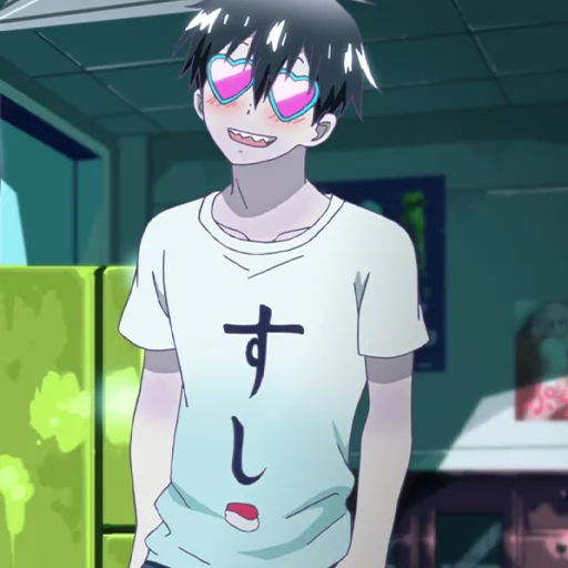 🩸 Стикер «?Blood Lad» для Telegram