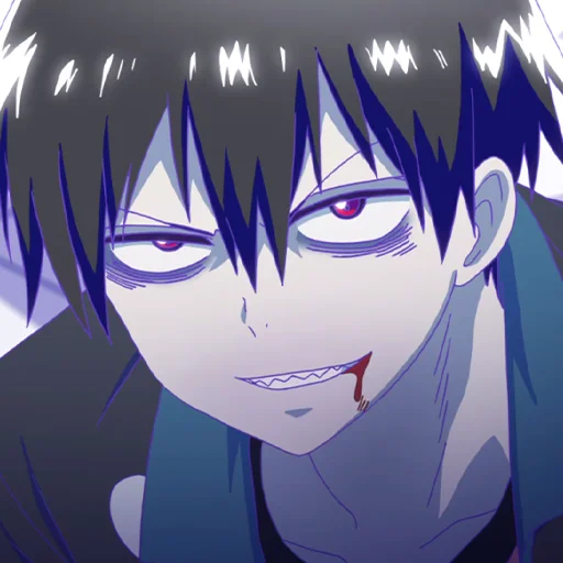 🩸 Стикер «?Blood Lad» для Telegram
