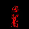 Стикер 35 Blood Letters #letter #font
