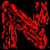 Стикер 14 Blood Letters #letter #font
