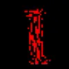 Стикер 38 Blood Letters #letter #font