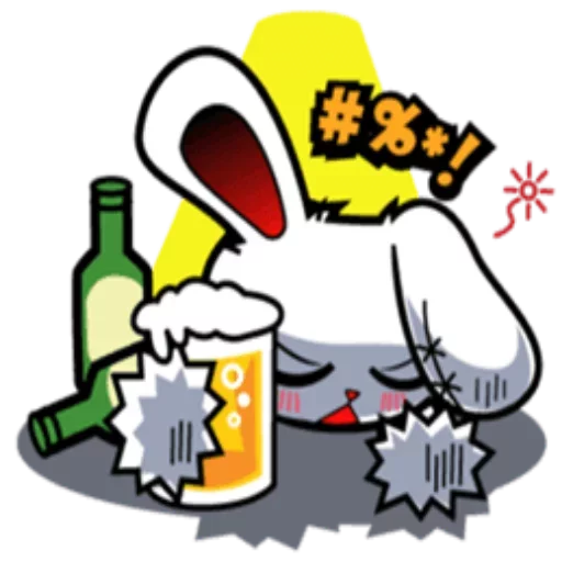🙁 Стикер «Bloody bunny» для Telegram