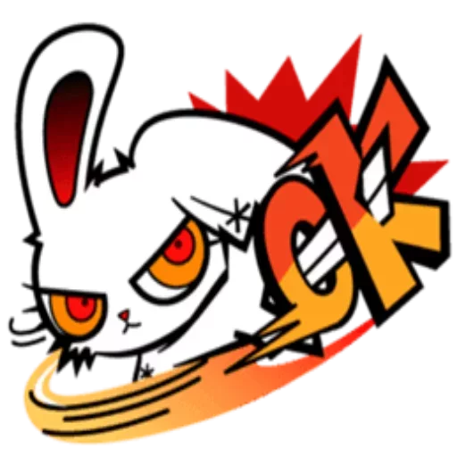 Стикерпак Bloody bunny для Telegram