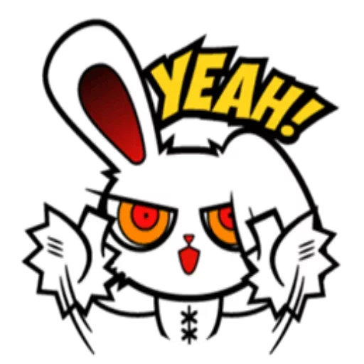 😏 Стикер «Bloody bunny» для Telegram