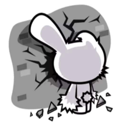 😣 Стикер «Bloody bunny» для Telegram