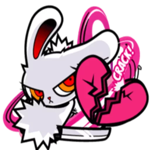 😠 Стикер «Bloody bunny» для Telegram