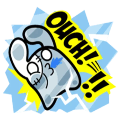🙁 Стикер «Bloody bunny» для Telegram