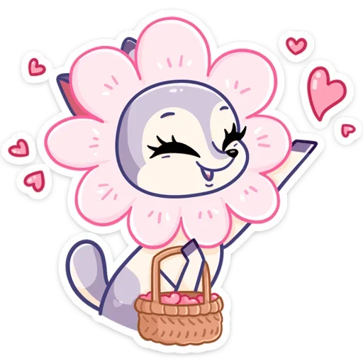 ☺️ Стикер «Осенняя Блуми» для Telegram