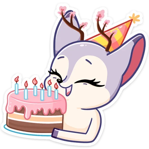 🎂 Стикер «Осенняя Блуми» для Telegram