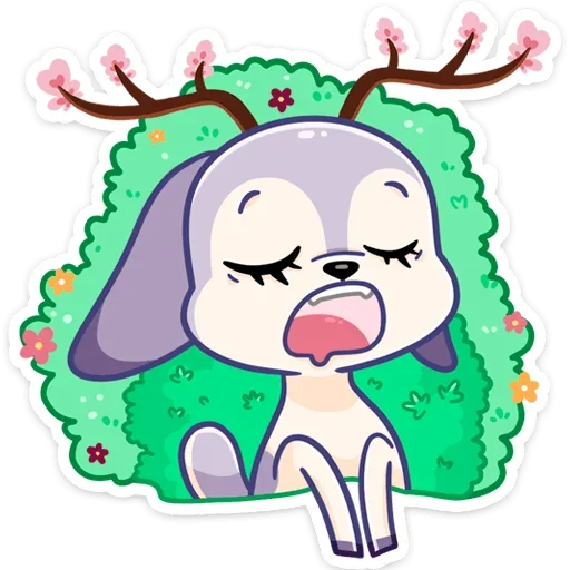😴 Стикер «Осенняя Блуми» для Telegram
