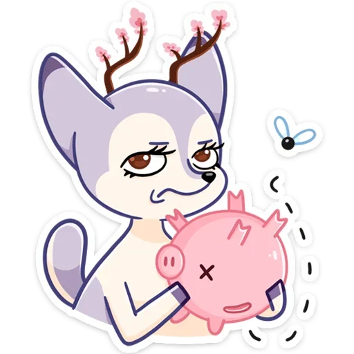 🥴 Стикер «Осенняя Блуми» для Telegram
