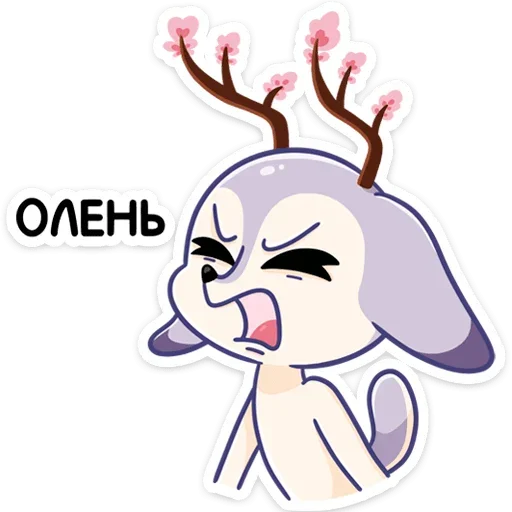 🦌 Стикер «Осенняя Блуми» для Telegram