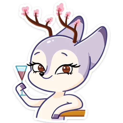 ☺️ Стикер «Осенняя Блуми» для Telegram