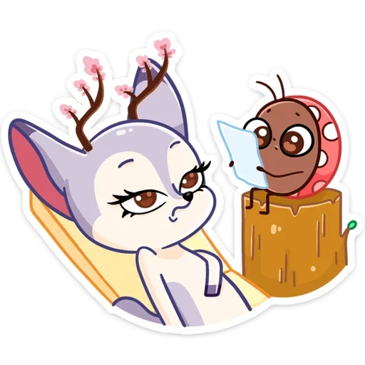 😐 Стикер «Осенняя Блуми» для Telegram