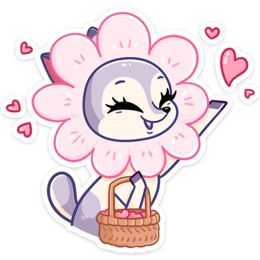 ☺️ Стикер «Блуми» для Telegram
