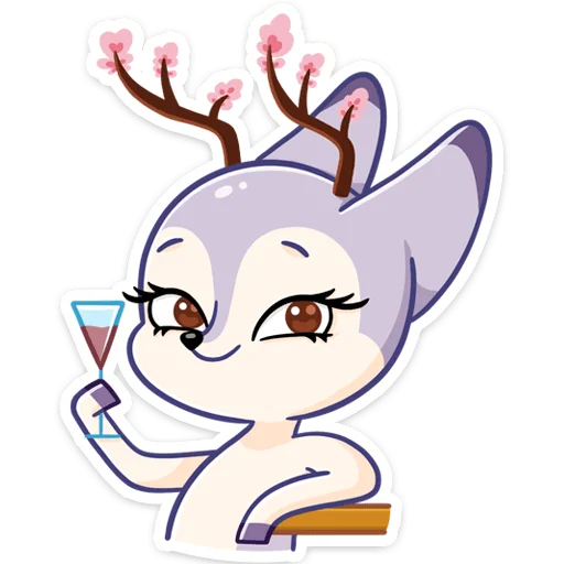 ☺️ Стикер «Блуми» для Telegram