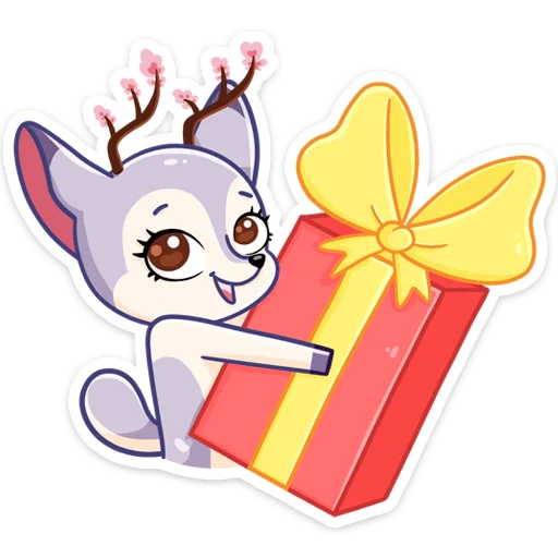 🎁 Стикер «Блуми» для Telegram
