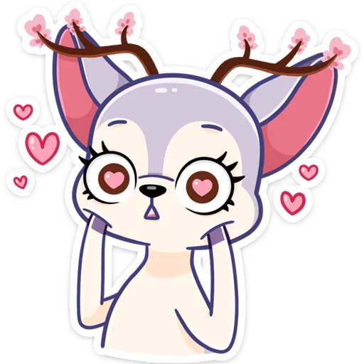 😍 Стикер «Блуми» для Telegram