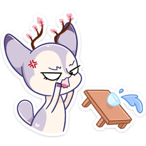 😡 Стикер «Блуми» для Telegram