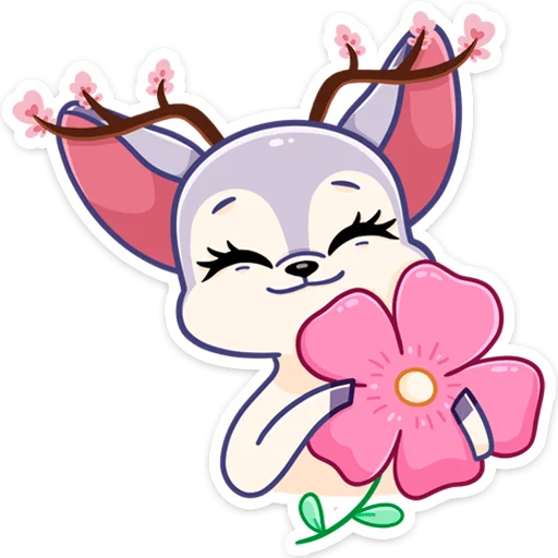 🌺 Стикер «Блуми» для Telegram