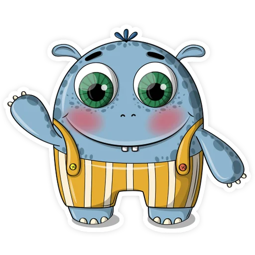 Стикерпак Bloomik для Telegram — скачать
