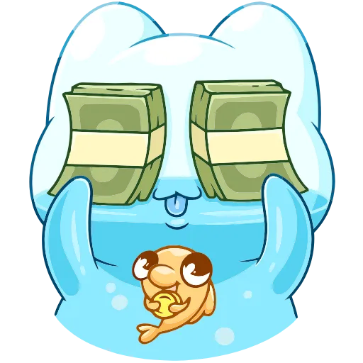 🤑 Эмодзи «Булькс 2» для Telegram