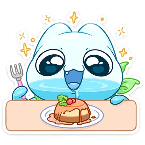 🤤 Стикер «Булькс 2» для Telegram